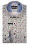 Giordano Ivy Button-Down Squares Fantasy Graphic Satin Stretch Overhemd Groen-Multi
