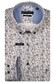 Giordano Ivy Button-Down Squares Fantasy Graphic Satin Stretch Overhemd Navy-Multi