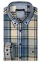 Giordano Ivy Button Down Twill Multi Check Overhemd Apple Green-Multi
