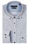 Giordano Ivy Button Down Washed Cotton Linnen Stripe Overhemd Licht Blauw