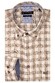 Giordano Ivy Cotton Linnen Check Pattern Overhemd Kitt