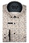 Giordano Ivy Graphic Circles Button-Down Satin Strech Overhemd Groen-Multi