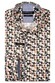 Giordano Ivy Graphic Half Circles Fantasy Overhemd Rood-Multi