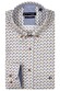 Giordano Ivy Graphic Triangle Pattern Button Down Overhemd Navy-Multi