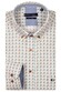 Giordano Ivy Graphic Triangle Pattern Button Down Shirt Orange-Multi