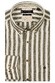 Giordano Ivy Linnen Cotton Wide Stripe Overhemd Appel