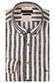 Giordano Ivy Linnen Cotton Wide Stripe Overhemd Navy