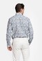 Giordano Ivy Linnen Look Abstract Circles Pattern Overhemd Apple Green-Multi