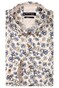 Giordano Ivy Linnen Look Abstract Circles Pattern Overhemd Apple Green-Multi