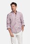Giordano Ivy Oxford Stripe Button Down Overhemd Rood