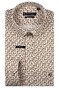 Giordano Ivy Satin Stretch Abstract Graphic Pattern Overhemd Groen-Multi