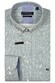 Giordano Ivy Satin Stretch Abstract Pattern Overhemd Pastel Blauw