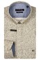 Giordano Ivy Satin Stretch Linnen Look Herringbone Overhemd Appel