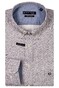 Giordano Ivy Satin Stretch Linnen Look Herringbone Overhemd Navy