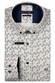 Giordano Ivy Satin Stretch Mini Graphic Pattern Overhemd Groen-Multi