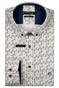 Giordano Ivy Satin Stretch Mini Graphic Pattern Overhemd Groen-Multi