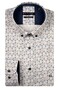 Giordano Ivy Satin Stretch Mini Graphic Pattern Overhemd Navy-Multi