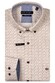 Giordano Ivy Satin Stretch Mini Graphic Pattern Overhemd Rood-Multi