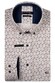 Giordano Ivy Satin Stretch Mini Graphic Pattern Shirt Deep Mauve-Multi