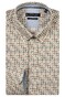 Giordano Ivy Soft Oxford Allover Graphic Pattern Overhemd Groen-Multi
