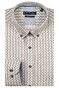 Giordano Ivy Soft Oxford Mini Graphic Pattern Overhemd Groen-Multi