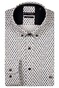 Giordano Ivy Soft Twill Abstract Graphic Pattern Overhemd Navy-Multi