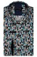 Giordano Ivy Speakers Fantasy Pattern Overhemd Oranje-Multi
