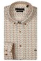 Giordano Ivy Twill Mini Graphic Flowers Overhemd Oranje-Multi