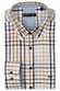 Giordano Ivy Twill Multi Check Button Down Overhemd Navy-Multi