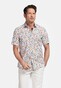 Giordano Lago Tropical Fantasy Overhemd Bright White-Multi