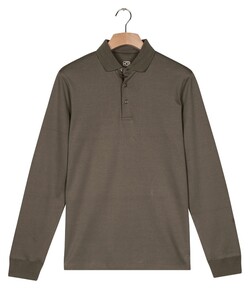 Giordano Landro Uni Color Supima Liquid Cotton Polo Groen
