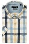 Giordano League Button Down Cotton Linnen Check Overhemd Navy-Multi