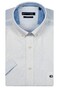 Giordano League Button-Down Solid Hemp Yarn Fabric Shirt White