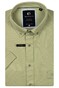 Giordano League Soft Liquid Cotton Jersey Short Sleeve Button-Down Overhemd Pastel Groen