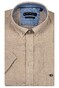 Giordano League Soft Washed Linnen Button Down Overhemd Kitt