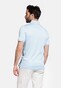 Giordano Lino Liquid Cotton Short Sleeve Polo Licht Blauw