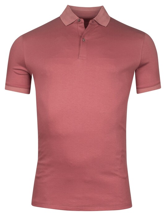 Giordano Lino Liquid Cotton Short Sleeve Polo Poloshirt Mauve