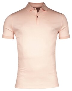 Giordano Lino Liquid Cotton Short Sleeve Polo Poloshirt Pastel Pink