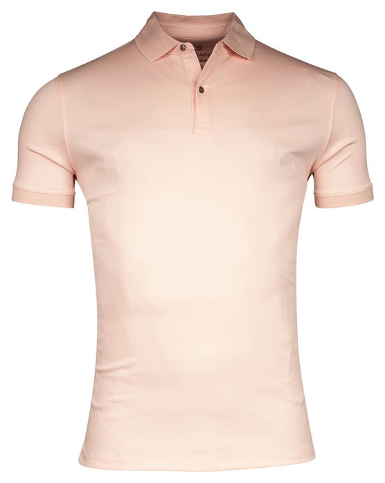 Giordano Lino Liquid Cotton Short Sleeve Polo Poloshirt Pastel Pink
