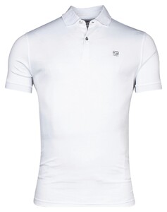 Giordano Lino Liquid Cotton Short Sleeve Polo Poloshirt White
