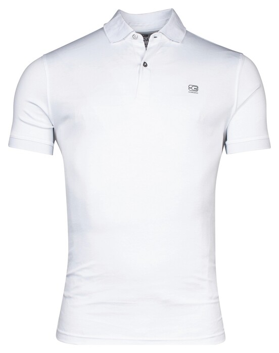 Giordano Lino Liquid Cotton Short Sleeve Polo Wit
