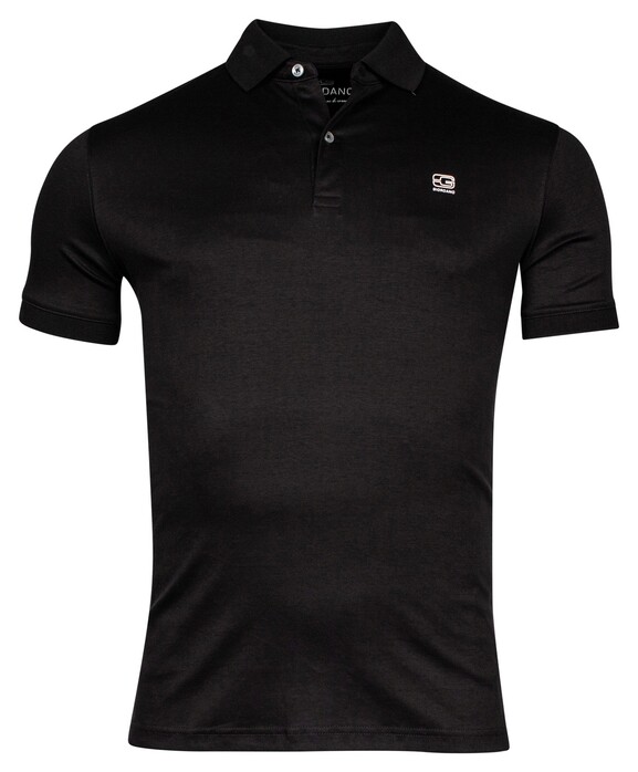 Giordano Lino Liquid Cotton Short Sleeve Polo Zwart