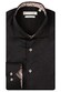 Giordano Locarno Semi Cutaway Two-Ply Plain Twill Overhemd Zwart