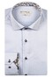 Giordano Locarno Subtle Contrast Two-Ply Plain Twill Shirt Soft Blue