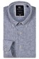 Giordano Loretto Button Down Cotton Linnen Mélange Overhemd Navy