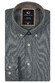 Giordano Loretto Button-Down Melange Flanel Twill Overhemd Navy