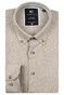 Giordano Loretto Mini Pattern Button-Down Overhemd Donker Bruin