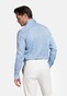 Giordano Loretto Plain Dobby Texture Button Down Two-Ply Cotton Overhemd Bright Cobalt