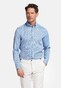 Giordano Loretto Plain Dobby Texture Button Down Two-Ply Cotton Shirt Bright Cobalt