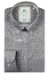 Giordano Loretto Satin Stretch Micro Herringbone Overhemd Donker Bruin